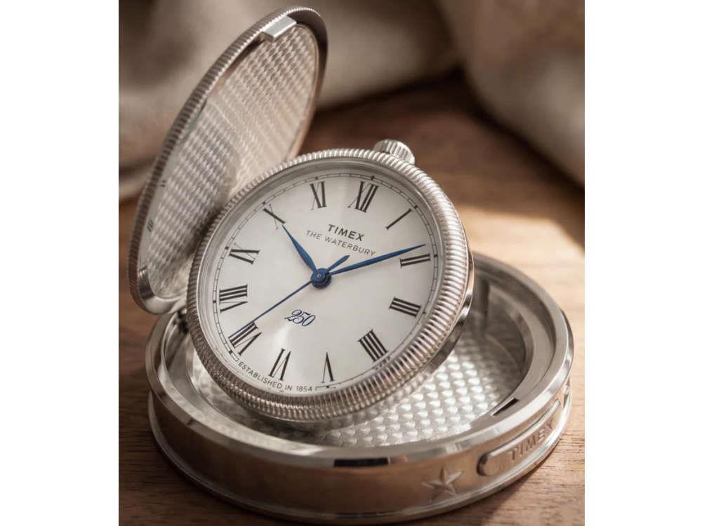 Timex America 250 Tischuhr, Weiss, 49 mm, TW6A05900