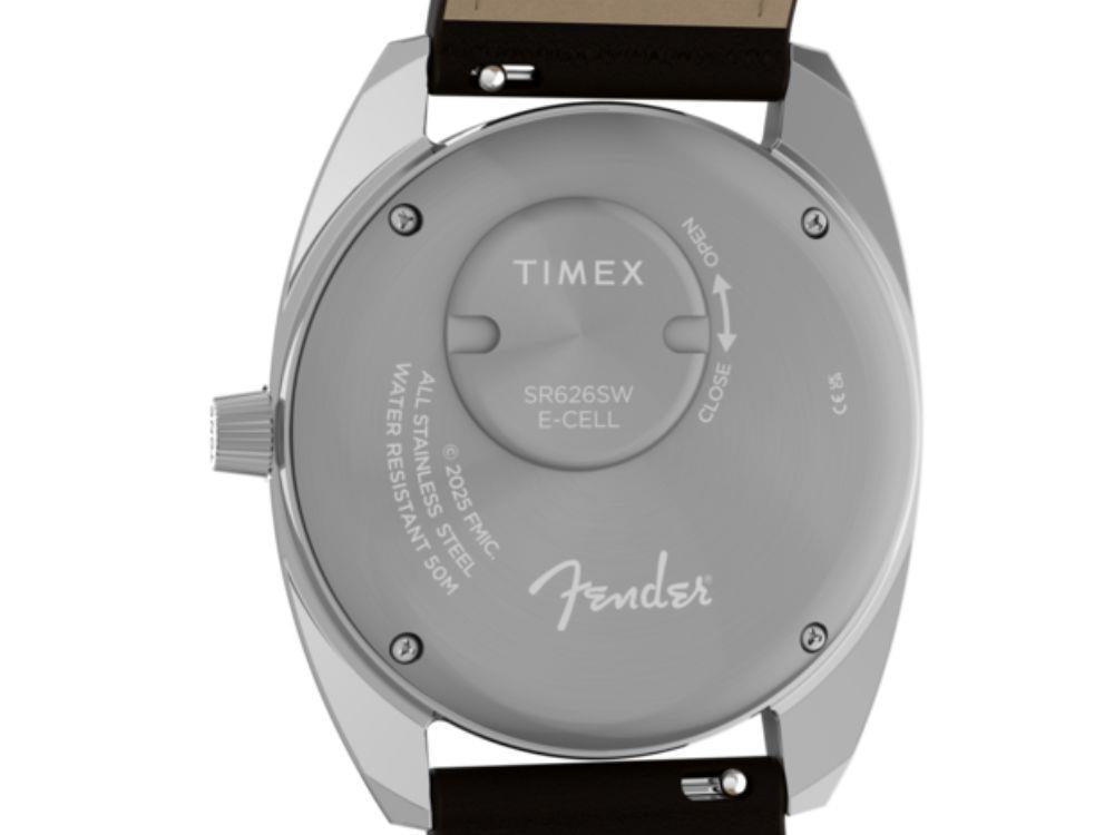 Timex x Fender Quartz Uhr, Silber, 37 mm, TW6A14700