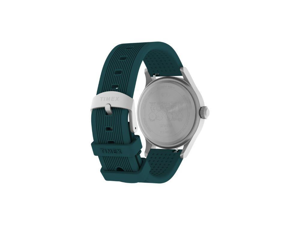 Timex Peanuts Time Expedition Scout Quartz Uhr, Messing, Blau, 40 mm, TW2Y84800