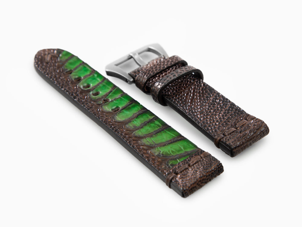 U-Boat Accesorios Armband, Straßenleder, Braun, 23mm., Edelstahl, 3022