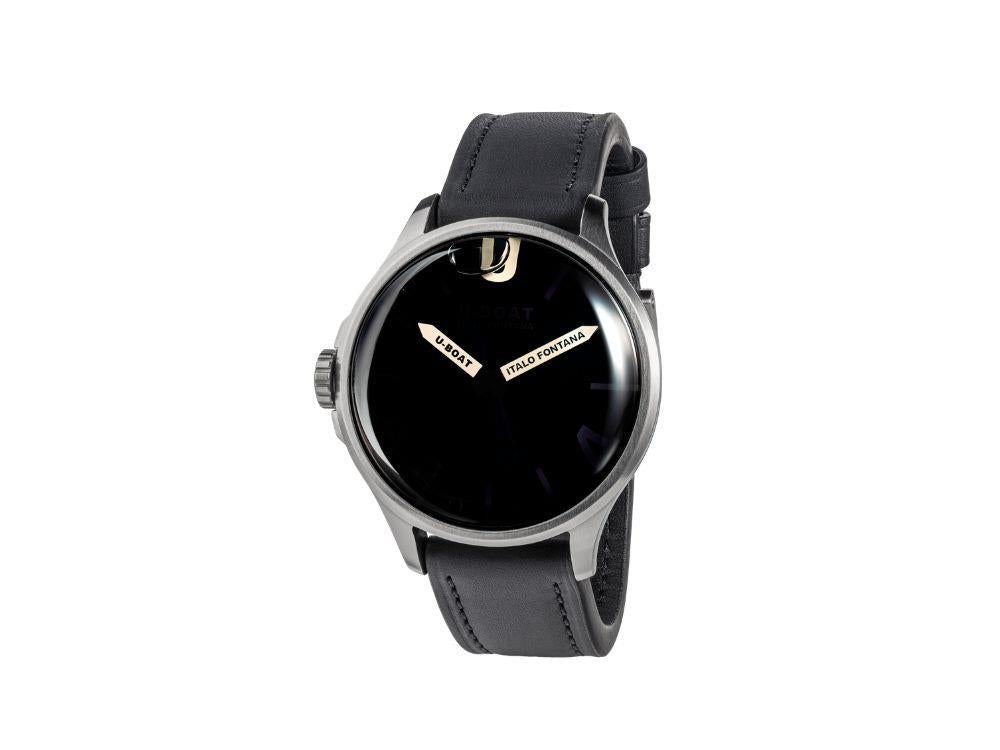 U-Boat Capsoil Darkmoon Kama SS Quartz Uhr, Edelstahl, 46.5 mm, Grün, 3342