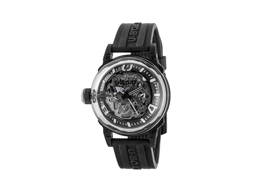 U-Boat U-65 Automatik Uhr, Edelstahl 316L , PVD , 44 mm, Weiss, 3349