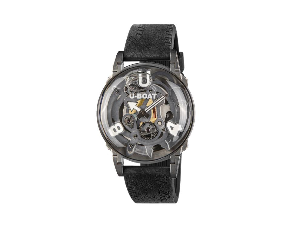U-Boat U-65 SS White Quartz Uhr, 44 mm, 3354