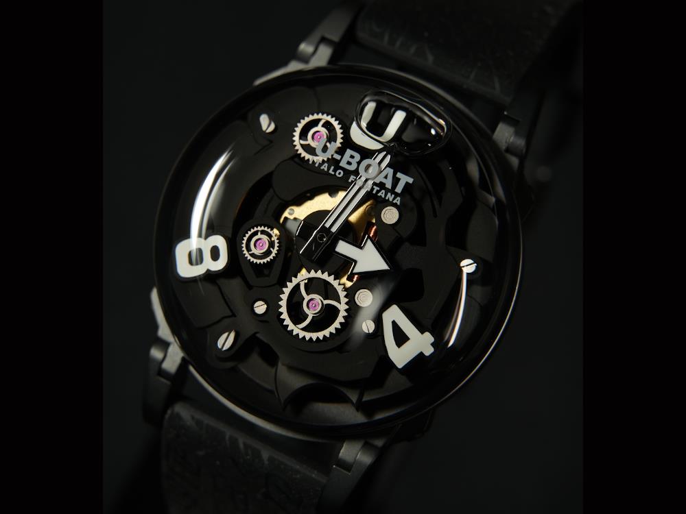 U-Boat U-65 PVD White Quartz Uhr, 44 mm, 3355