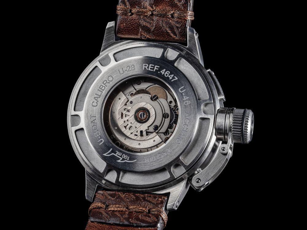 U-Boat Classico U-46 AS2 Automatik Uhr, Beige, 46 mm, 4647