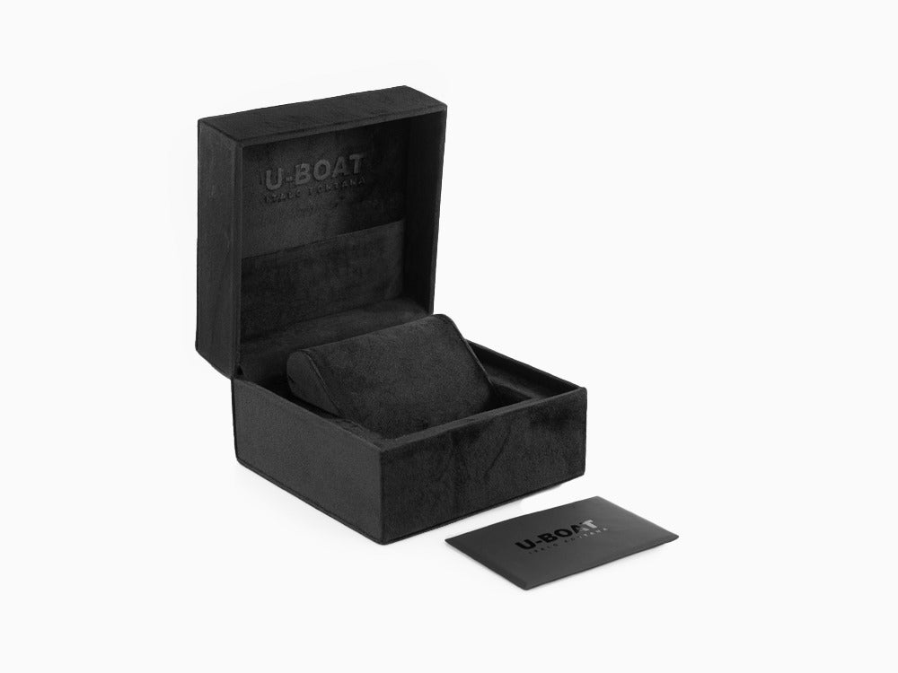 U-Boat Classico U-47 Bronzo Automatik Uhr, Bronze, Schwarz, 47 mm, Leder, 7797