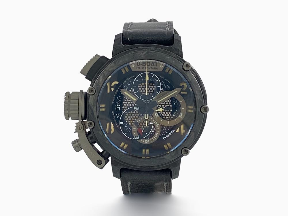U-Boat Chimera Automatik Uhr, Kohlenstoff, Titan, 46mm, Limitierte Edition, 8057