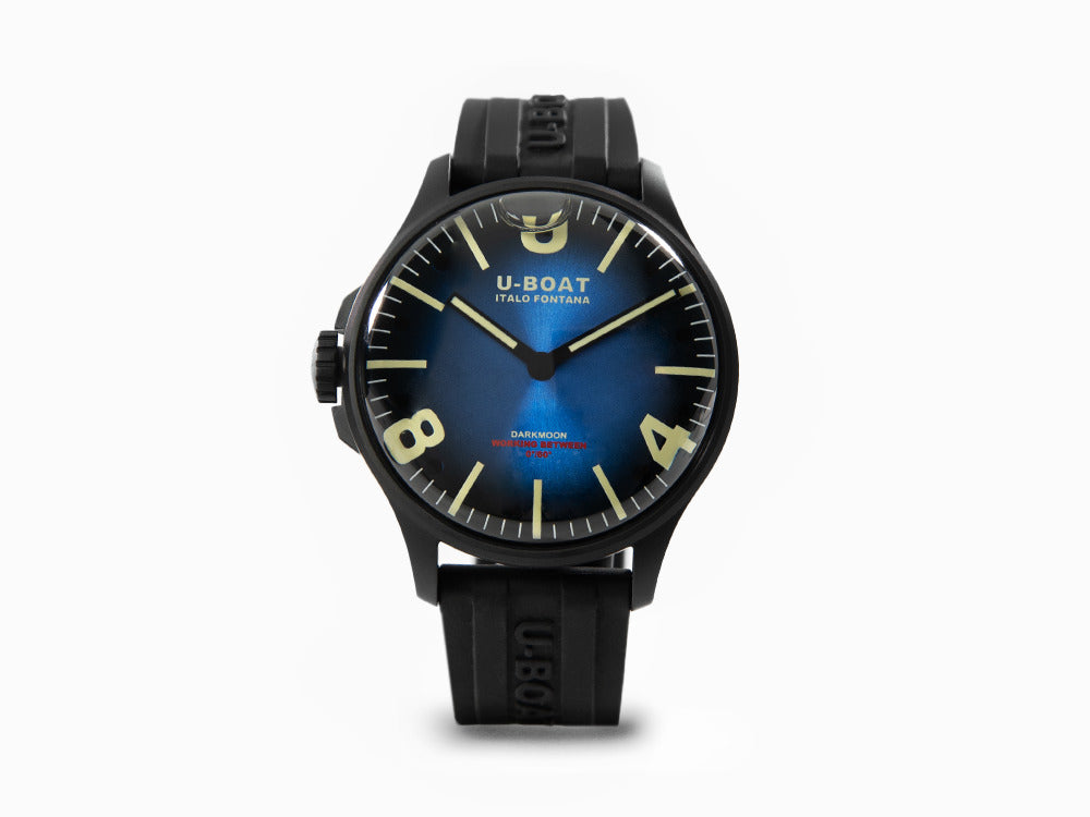 U-Boat Capsoil Darkmoon Soleil Blue IP Quartz Uhr, 44 mm, 8700
