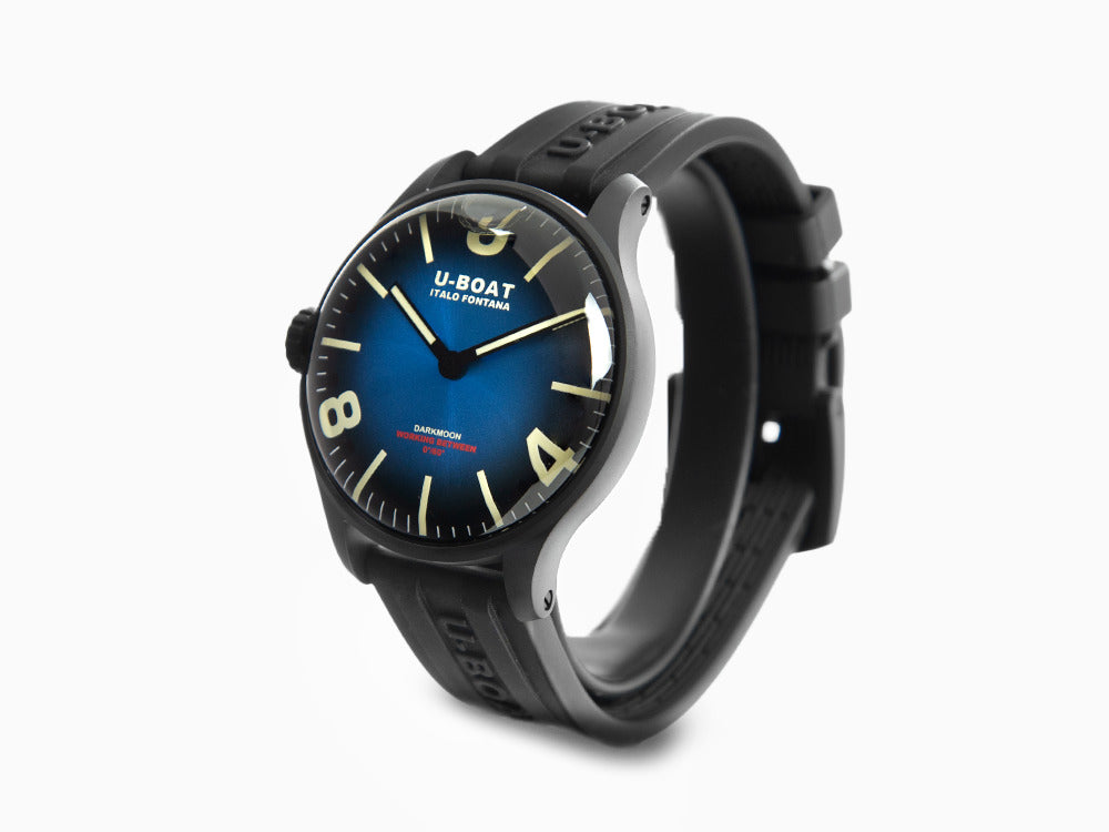 U-Boat Capsoil Darkmoon Soleil Blue IP Quartz Uhr, 44 mm, 8700