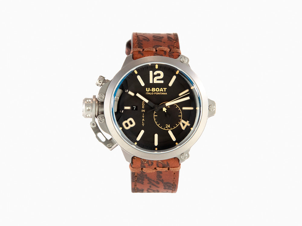 U-Boat Capsule Automatik Uhr, PVD, 50 mm, Schwarz, Limitierte Edition, 8805