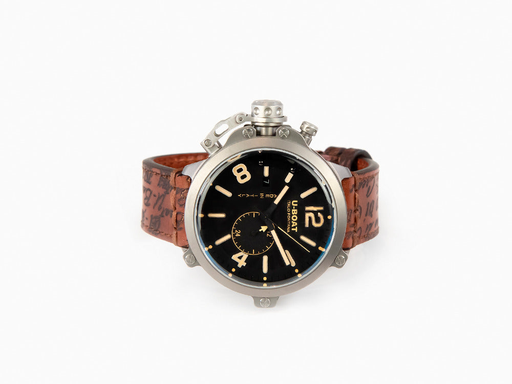 U-Boat Capsule Automatik Uhr, PVD, 50 mm, Schwarz, Limitierte Edition, 8805