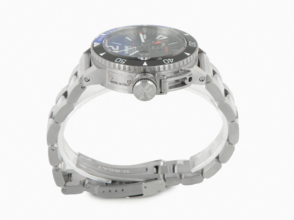 U-Boat Classico Sommerso Ghiera Ceramica Blue Automatik Uhr, 46 mm, 9519/MT