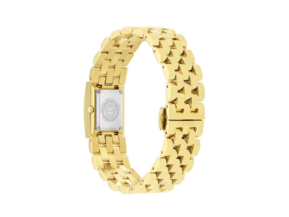 Versace Reveal Quartz Uhr, PVD Gold, Golden, 18mm x 25 mm, VE0C00225