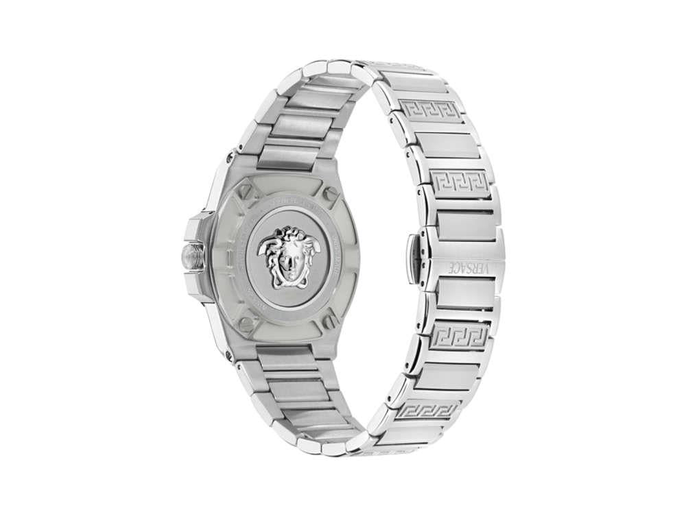 Versace Greca Reaction Quartz Uhr, Türkis, 38 mm, Shapir-Glas, VE0D00325