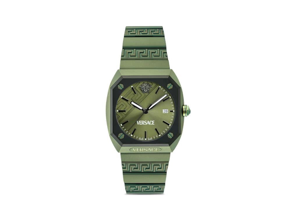 Versace Antares Quartz Uhr, PVD, 44 x 41.5 mm, Shapir-Glas, VE8F00324