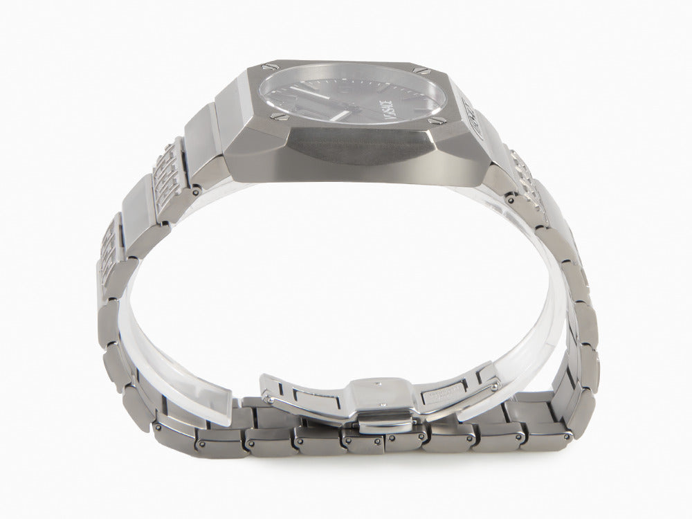 Versace Antares Quartz Uhr, Titan, Grau, 44 x 41.5 mm, Shapir-Glas, VE8F00524