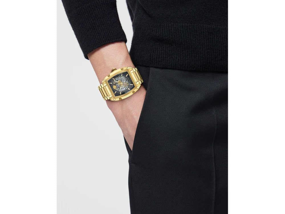 Versace Dominus Skeleton Automatik Uhr, 42x49.50mm, Limitierte Edition VE9J00124