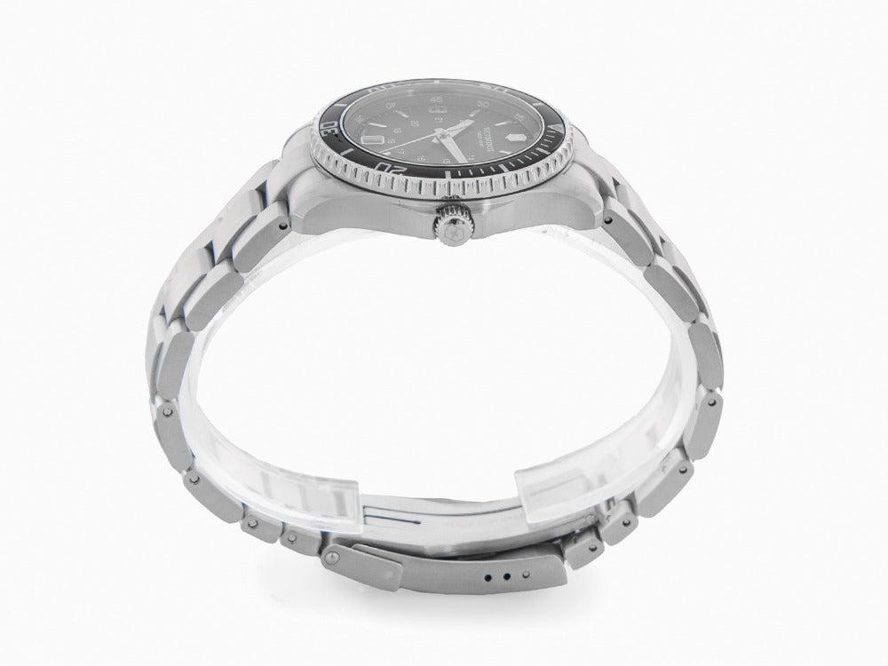 Victorinox Maverick Ladies Quartz Uhr, Schwarz, 34 mm, Stahl, 10 atm, V241701