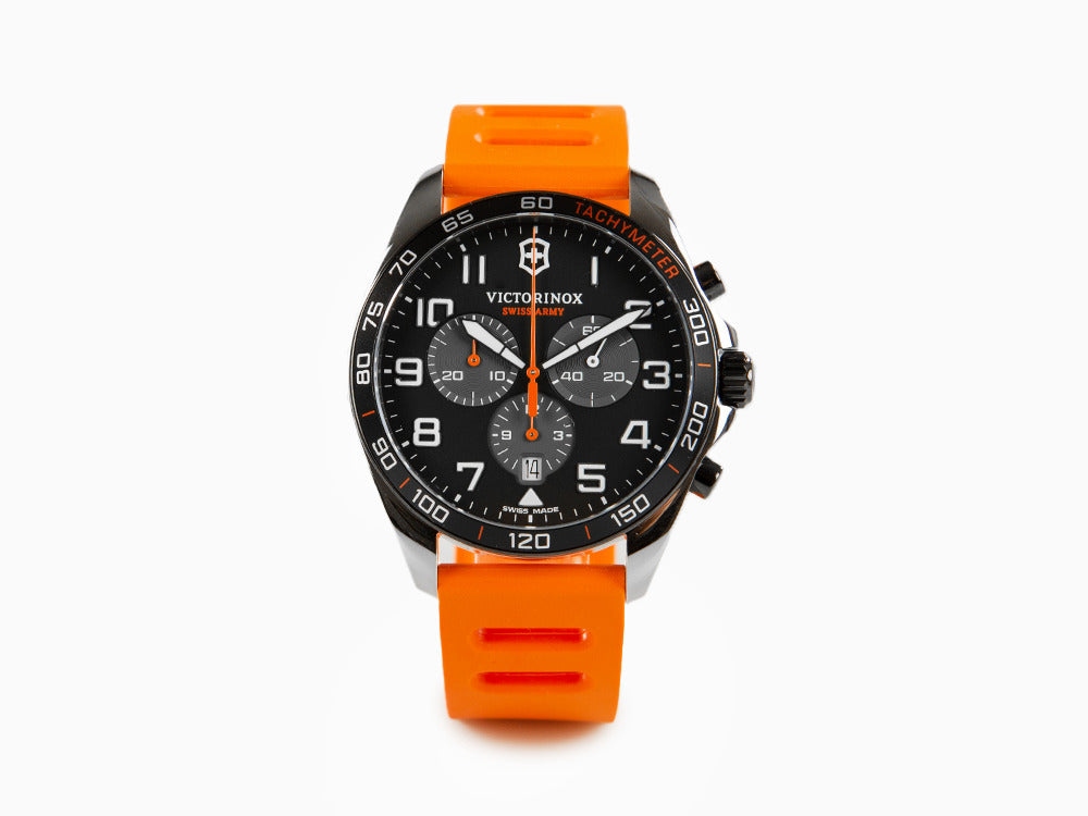 Victorinox Fieldforce Sport Chrono Quartz Uhr, Schwarz, 42 mm, V241893