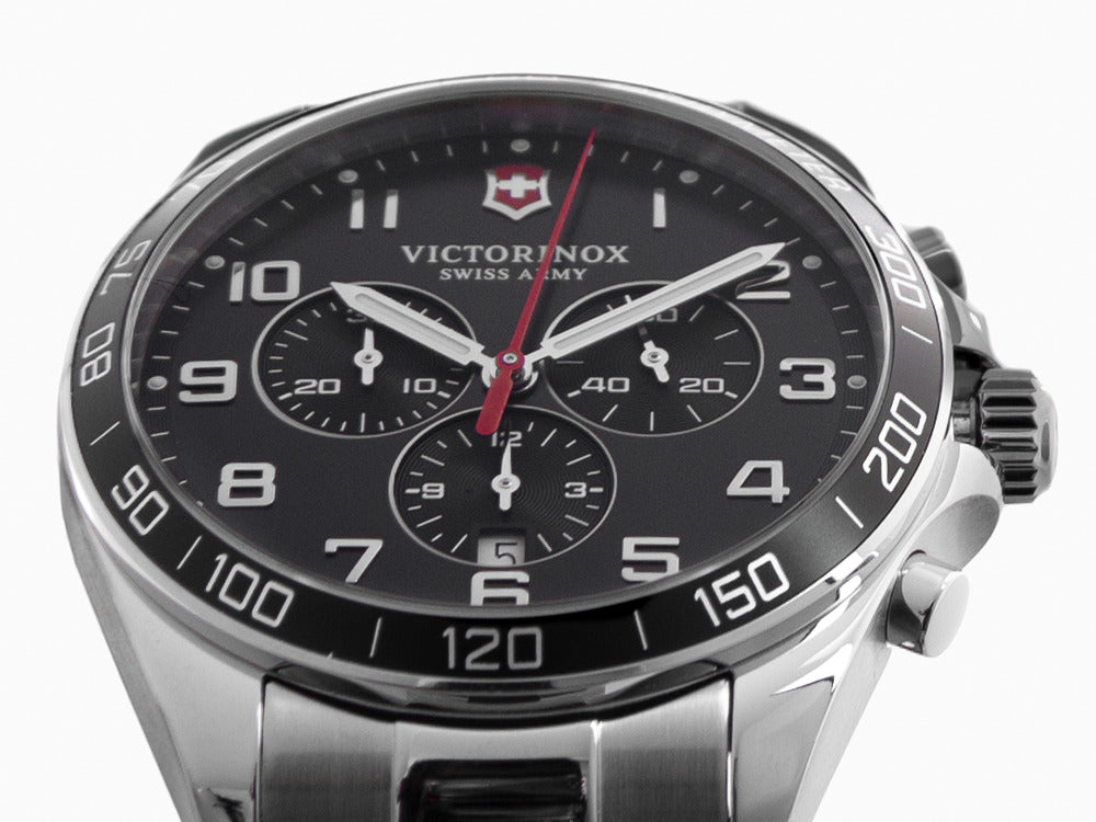Victorinox Fieldforce Classic Chrono Quartz Uhr, Schwarz, 42 mm, V241899