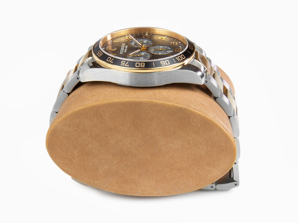 Victorinox Fieldforce Classic Chrono Quartz Uhr, Grau, 42 mm, V241902