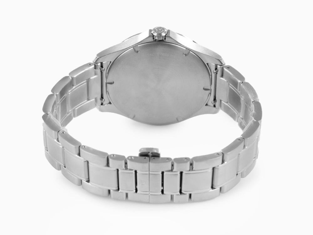 Victorinox Alliance Gent Quartz Uhr, Edelstahl, Blau, 40 mm, Tag, V241910.1