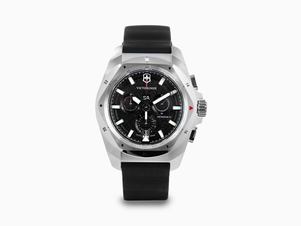 Victorinox I.N.O.X.Chrono Quartz Uhr, Schwarz, 43 mm, V241983