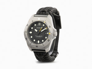 Victorinox Dive Pro Quartz Uhr, Titan, Schwarz, 43 mm, V241993.1