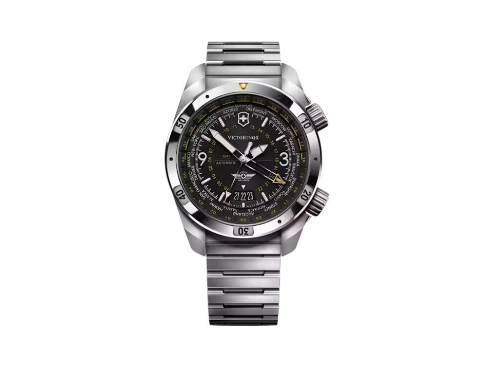Victorinox Air Pro Automatik Uhr, Edelstahl 316L , Schwarz, V242004