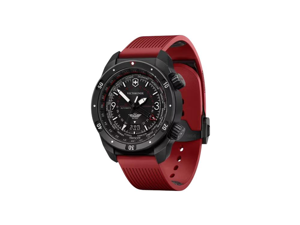 Victorinox Air Pro Automatik Uhr, Edelstahl 316L , Schwarz, 43 mm, V242006