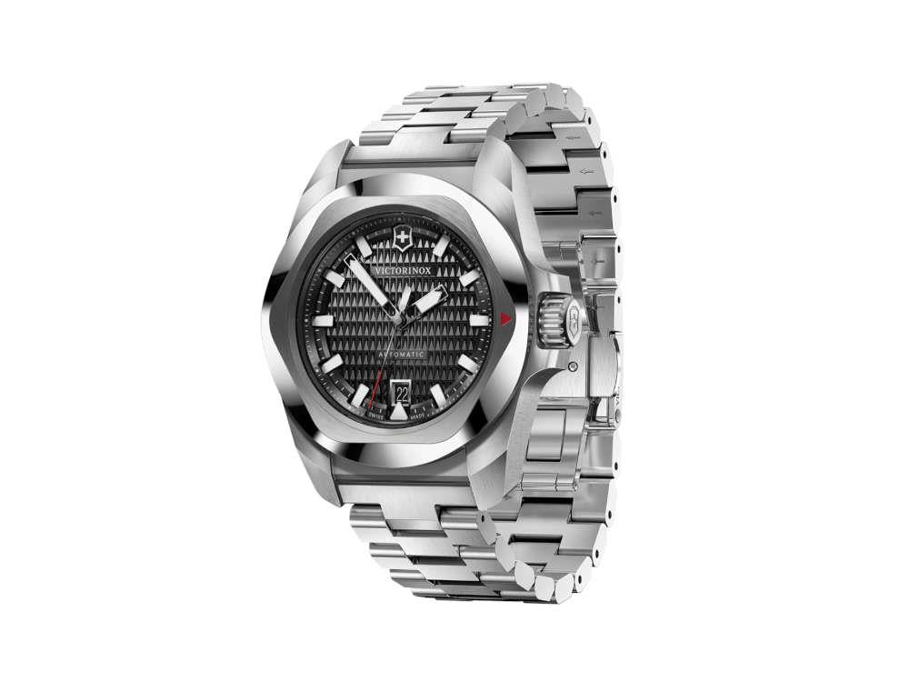 Victorinox I.N.O.X. Automatik Uhr, Schwarz, 41 mm, 20 atm, Tag, V242019
