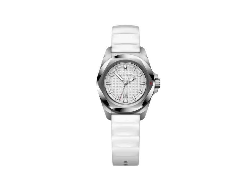 Victorinox I.N.O.X Small. Ladies Automatik Uhr, Weiss, 32 mm, 10 atm, V242027