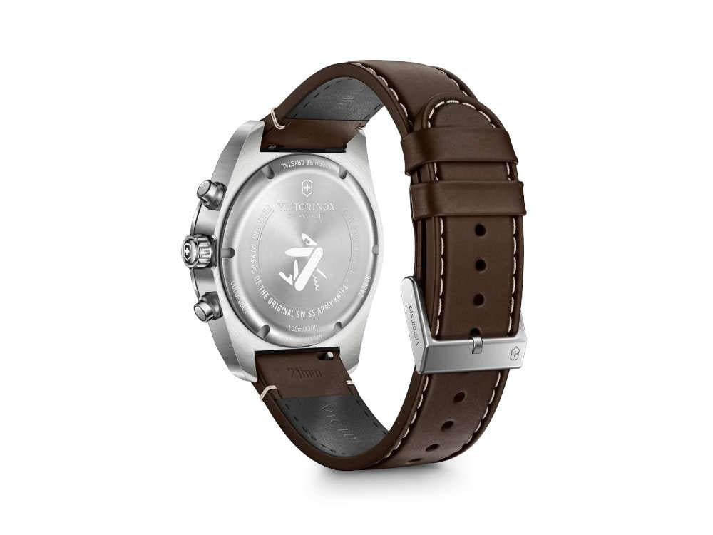 Victorinox Swiss Army Quartz Uhr, Schwarz, 42 mm, Chronograph, V242046