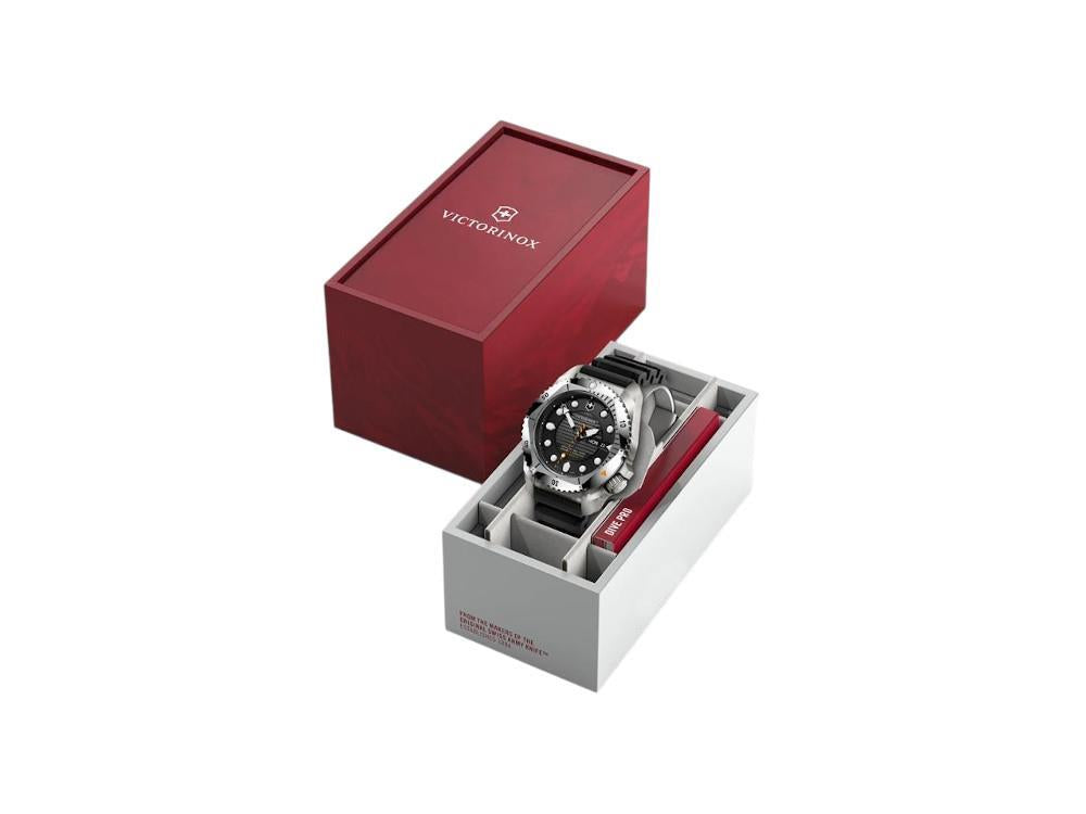 Victorinox Dive Pro Automatik Uhr, Titan, Schwarz, 43 mm, V242070
