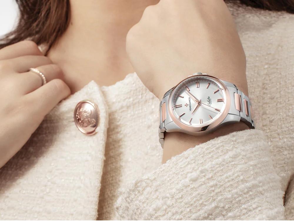 Venezianico Redentore Automatik Uhr, 36 mm, Silber, 1121506C
