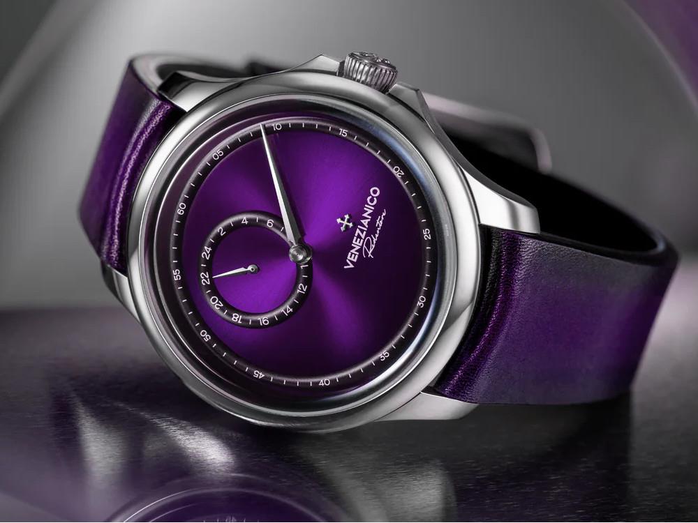 Venezianico Redentore Enigma Automatik Uhr, 40 mm, violett, 1221572
