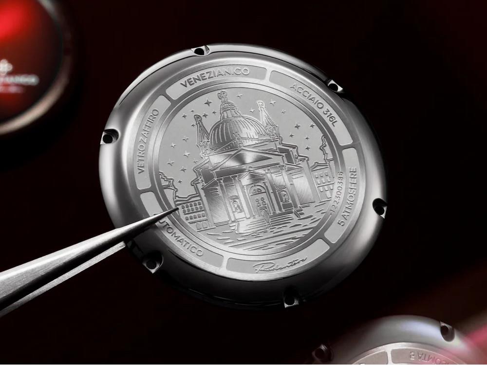 Venezianico Redentore Enigma Automatik Uhr, 40 mm, Rot, 1221573
