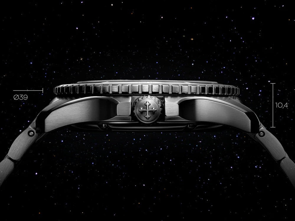 Venezianico Nereide Avventurina Nera Automatik Uhr, 39 mm, Schwarz, 3121550C
