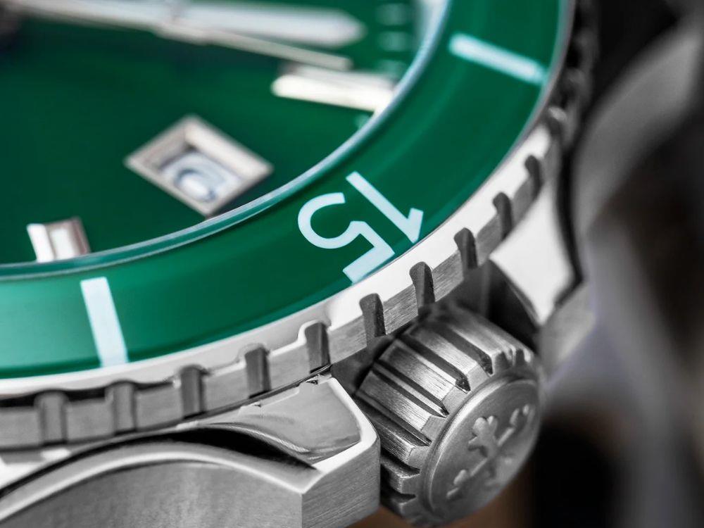 Venezianico Nereide Automatik Uhr, 42 mm, Grün, 3321511C