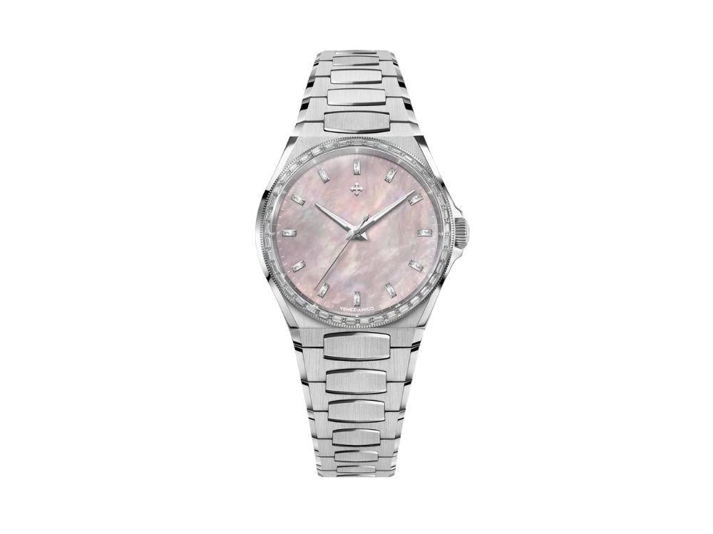 Venezianico Arsenale Moissanite Automatik Uhr, 37 mm, Rose, 6121513C