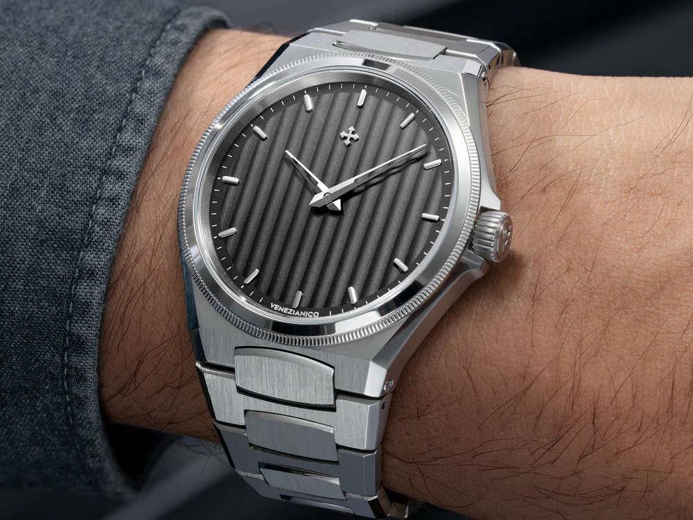 Venezianico Arsenale Automatik Uhr, 40 mm, Grau, 6221503C