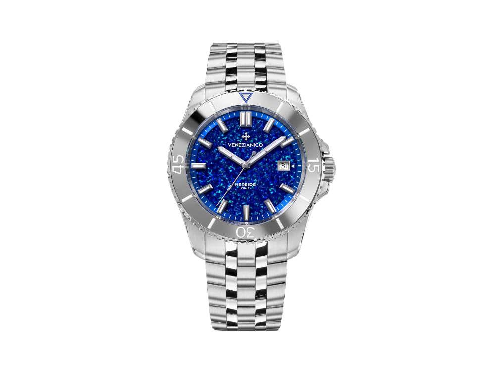 Venezianico Nereide Opale Blu Automatik Uhr, 42 mm, Limitierte Edition