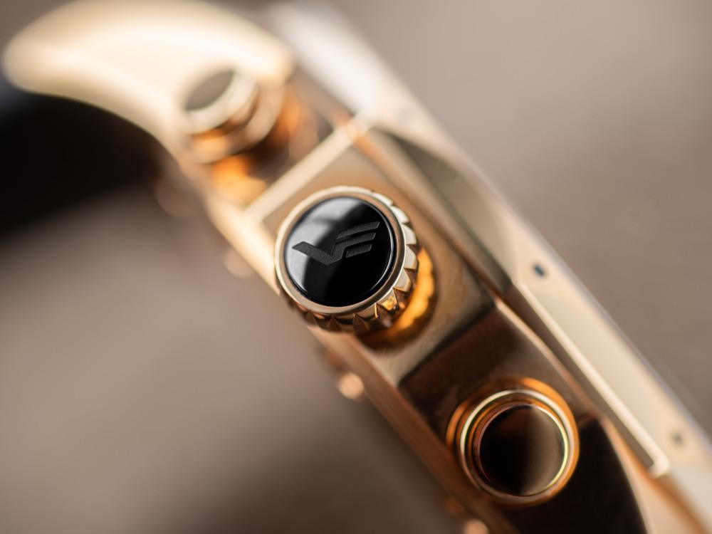 Vostok Europe Vilnelė Quartz Uhr, Schwarz, 39 mm, JS20-125B751-L-BK