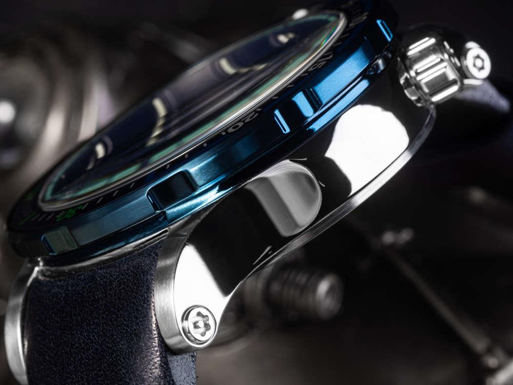 Vostok Europe Batiscafos Automatik Uhr, Blau, 49.7 mm, NH35-511E768-L-BL