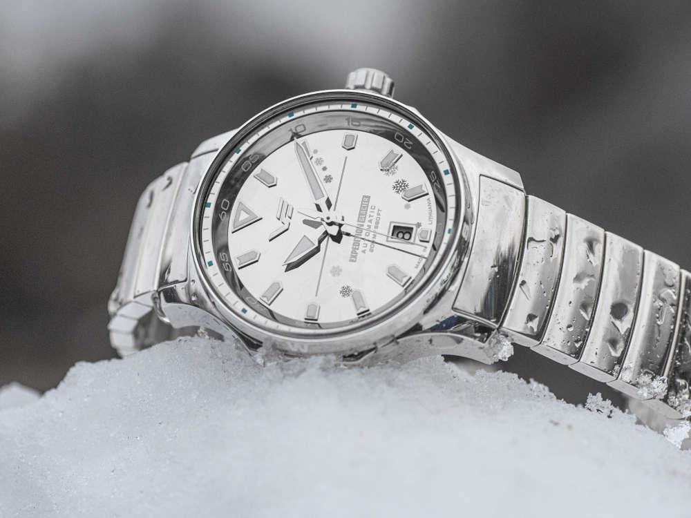 Vostok Europe Expedition Glacier Automatik Uhr, Limitierte Edition NH35-592A784