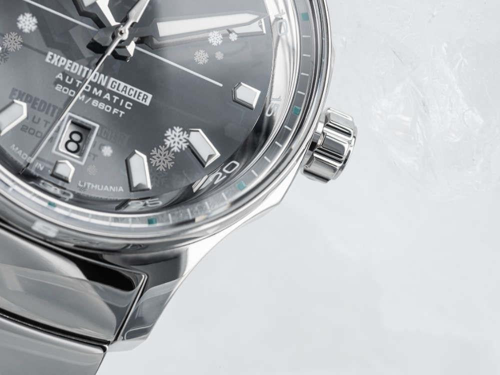 Vostok Europe Expedition Glacier Automatik Uhr, Limitierte Edition NH35-592A784