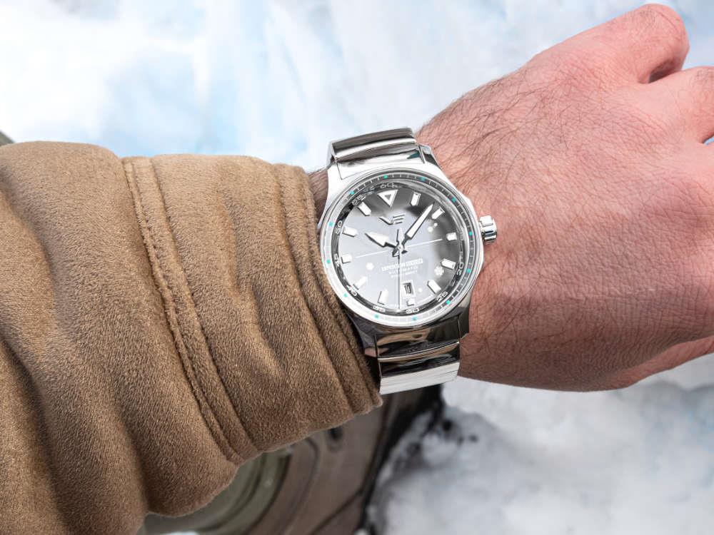 Vostok Europe Expedition Glacier Automatik Uhr, Limitierte Edition NH35-592A784