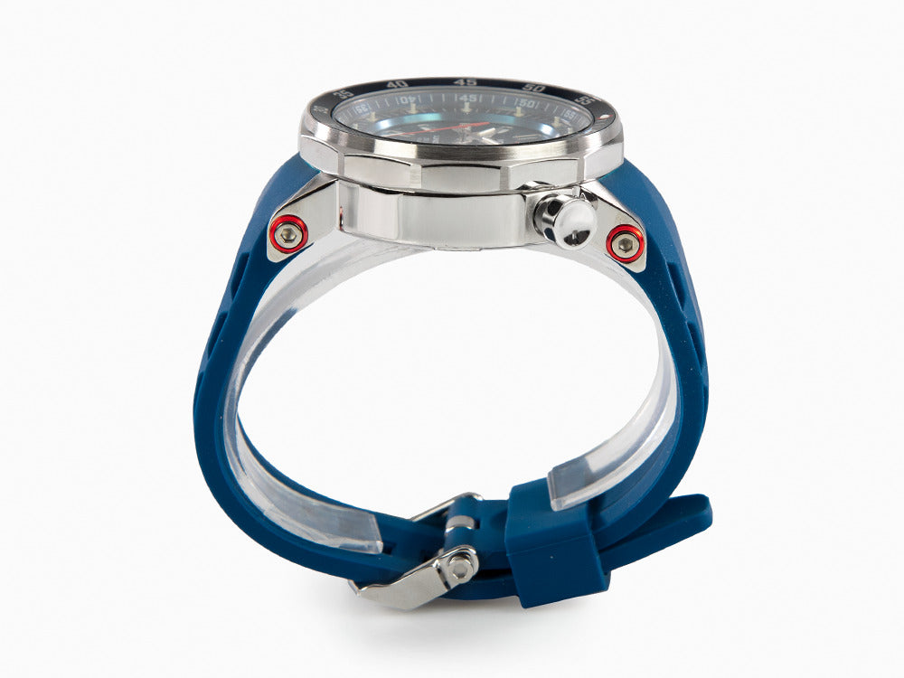 Vostok Europe Lunokhod-2 Automatik Uhr, Blau, 49 mm, Tritium, NH35A-620A634-L-BL
