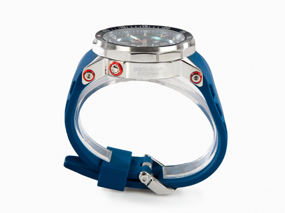 Vostok Europe Lunokhod-2 Automatik Uhr, Blau, 49 mm, Tritium, NH35A-620A634-L-BL