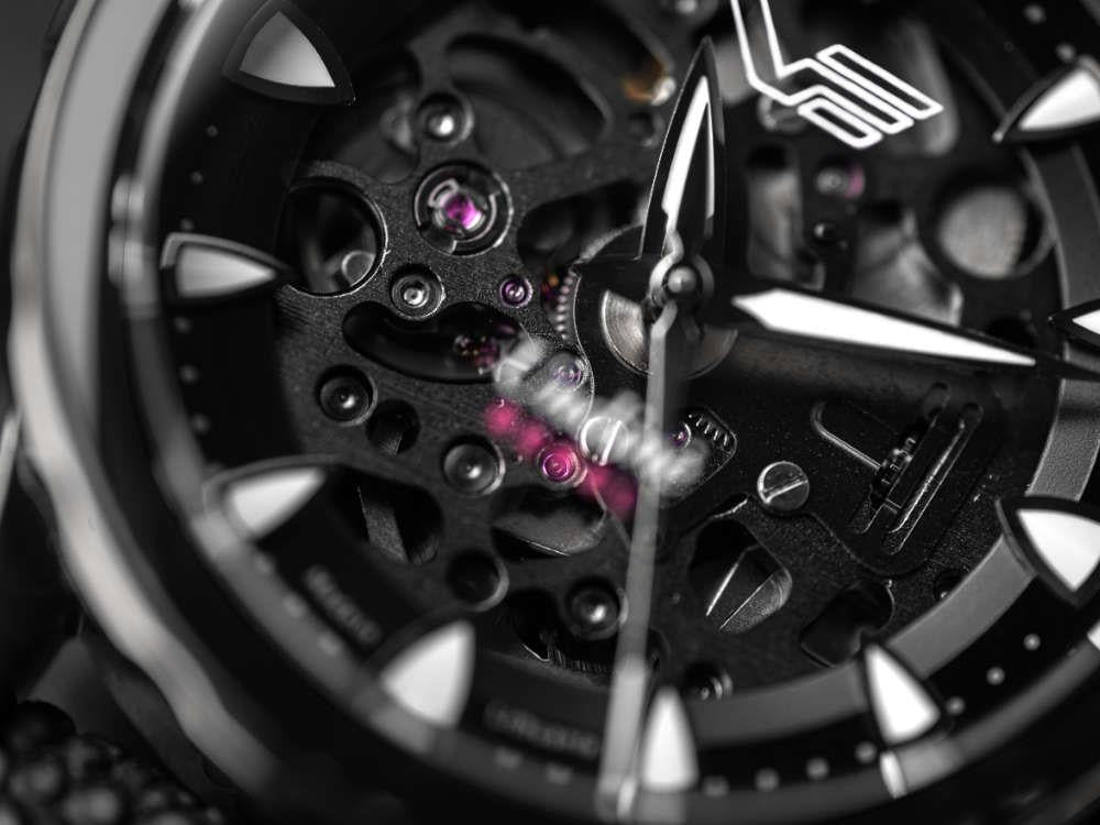 Vostok Europe Undiné Rebel Automatik Uhr, Limitierte Edition, NH72-515D766-L-BK